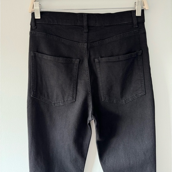 Reformation Jeans High Rise Skinny  Faded Black Destroyed Size 29 - Picture 9 of 16